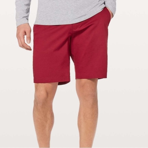 Lululemon Commission Short Slim chino Oxblood - Picture 1 of 7